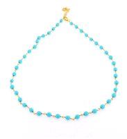 Collana Forever Gioielli Donna Collana Argento in Argento Turchese FGCO00129 - FGCO00129